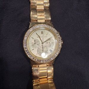 Michael Kors Crystal Embellished Watch